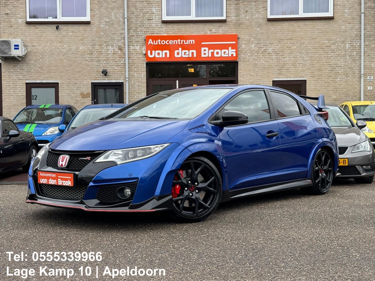 Honda Civic - 2.0 Type R GT 310Pk 1E-Eigenaar Xenon Navi Camera Keyless Climate Cruise Ctr - AutoWereld.nl