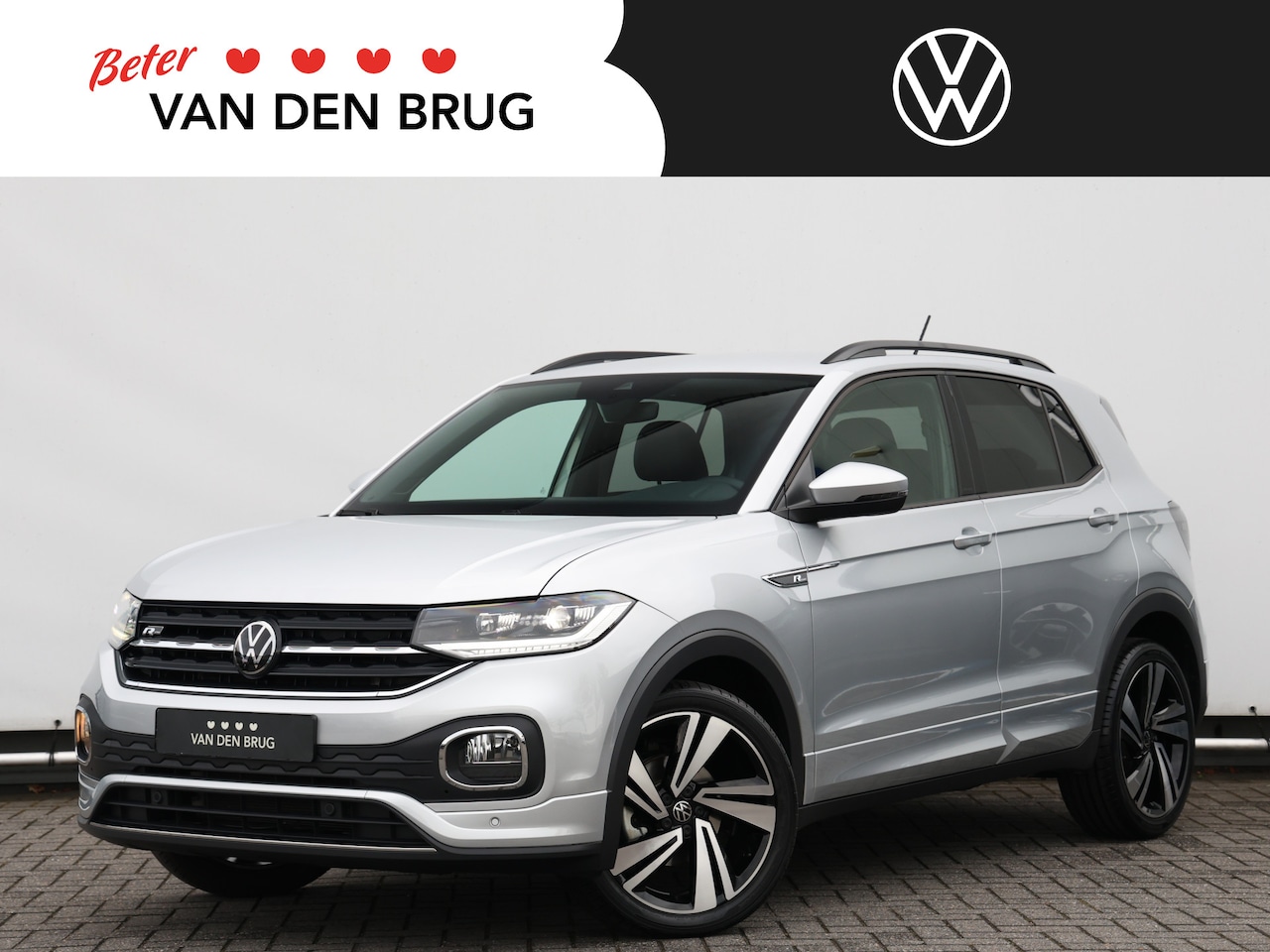 Volkswagen T-Cross - 1.0 TSI R-Line 110pk DSG | LED Matrix IQ | Spiegelpakket | Stoelverwarming | Climate contr - AutoWereld.nl