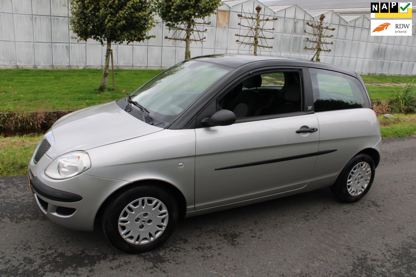 Lancia Y(psilon) - Ypsilon 1.2 Argento met Airco - AutoWereld.nl