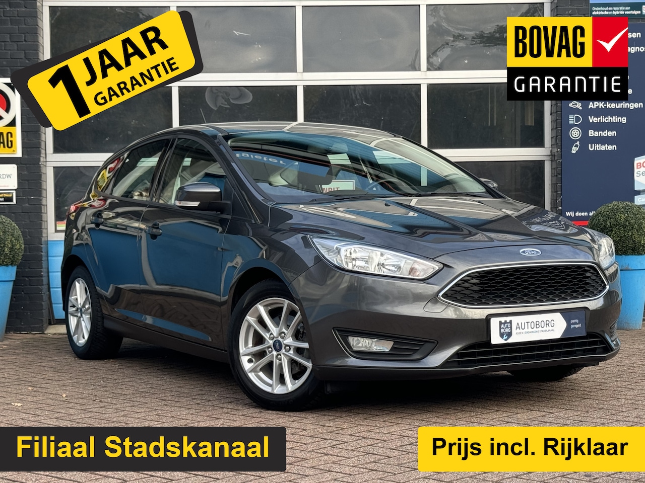 Ford Focus - 1.0 Lease Edition | Navigatie | Cruise Control | Apple Carplay | Airco | Rijklaar + 12 Maa - AutoWereld.nl