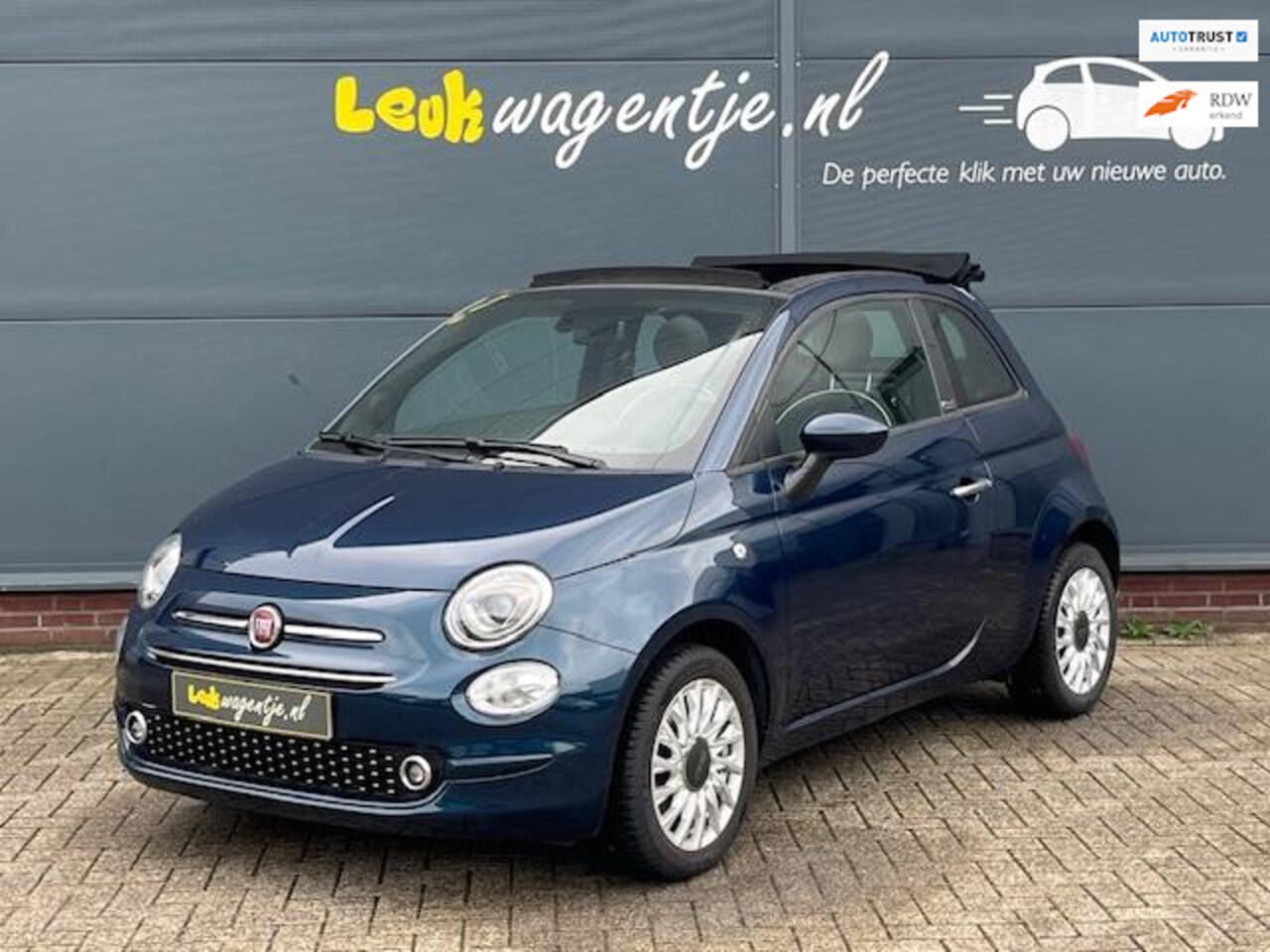 Fiat 500 C - 1.0 Hybrid Lounge *carplay *airco - AutoWereld.nl