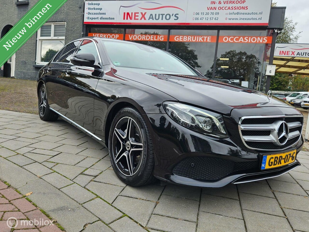 Mercedes-Benz E-klasse - 220d Navi 360Camera Sfeerver Head display Dealer onderhouden - AutoWereld.nl