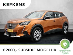 Peugeot e-2008 - SUV Active 50 kWh 136pk Automaat | Navigatie via Apple Carplay / Android Auto | 3-fase lad