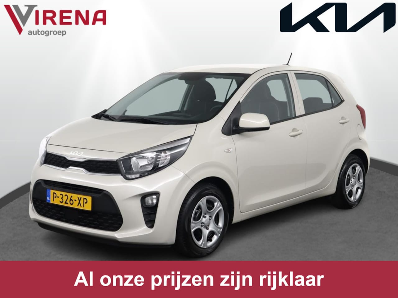 Kia Picanto - 1.0 DPi ComfortLine - Elektrische ramen - Cruise Control - Bluetooth - Fabrieksgarantie to - AutoWereld.nl