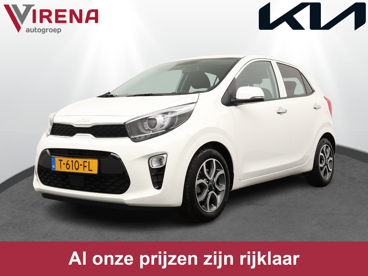 Kia Picanto - 1.0 DPi DynamicPlusLine - Achteruitrij camera - Climate control - Keyless entry - Cruise c - AutoWereld.nl