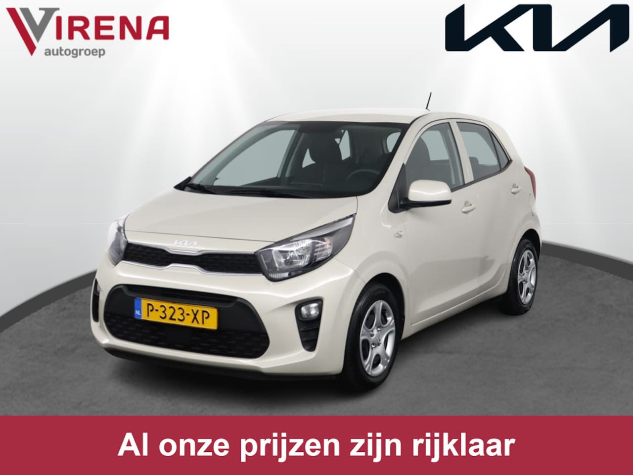 Kia Picanto - 1.0 DPi ComfortLine - Airco - Elektrische ramen - Cruise Control - Bluetooth  - Fabrieksga - AutoWereld.nl