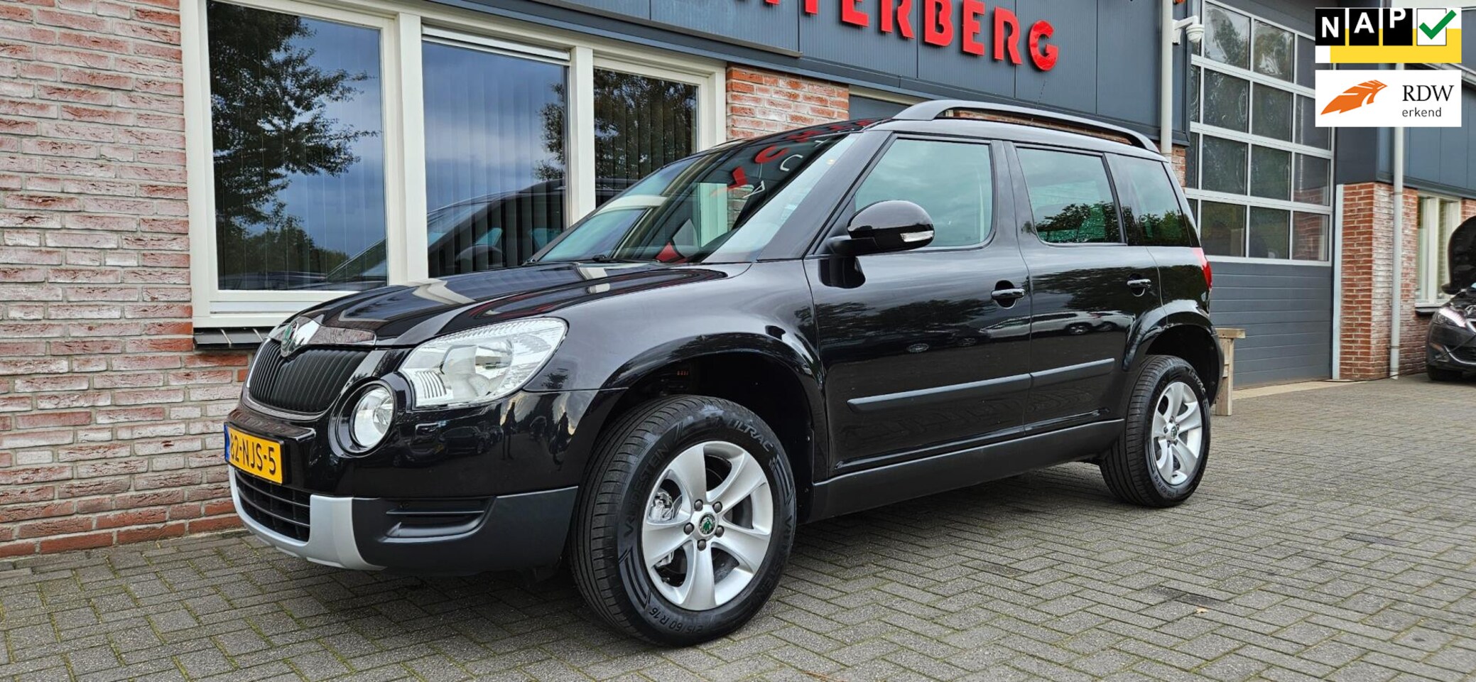 Skoda Yeti - 1.8 TSI Ambition 4x4 Trekhaak! 160PK! Airco! Cruise Control! Navigatie! Nette Auto! - AutoWereld.nl