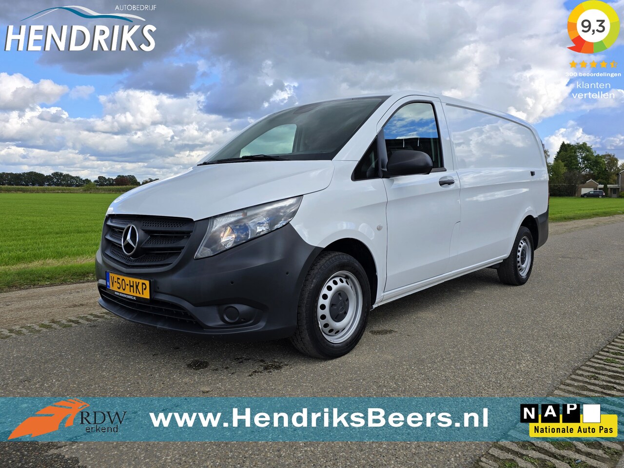 Mercedes-Benz Vito - 116 CDI L2 H1 - 160 Pk - Euro 6 - Automaat - Navi - ParkeerCamera - AutoWereld.nl