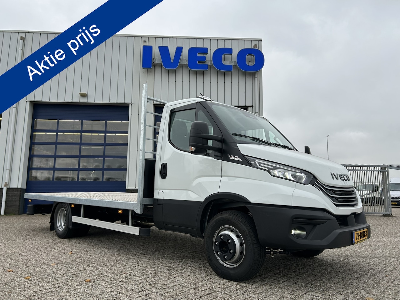 Iveco Daily - 70C21Ha8P NIEUW 3950kg laadvermogen! 210pk/470nm automaat, luchtvering gegalvaniseerde pla - AutoWereld.nl