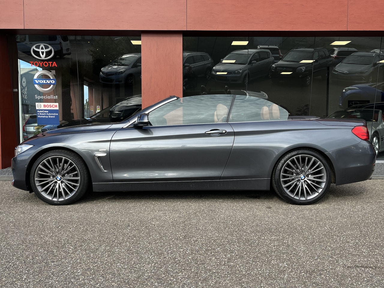 BMW 4-serie Cabrio - 428i High Executive Luxury | ACC | Leer | Memory | Head up | 19'' LMV - AutoWereld.nl