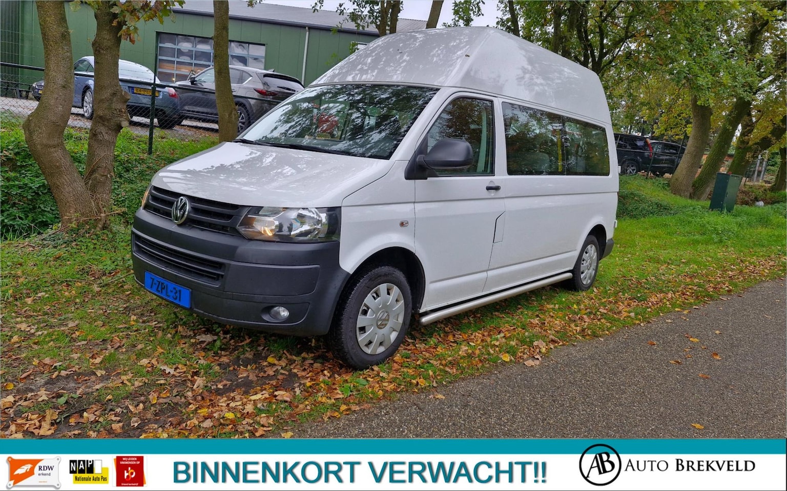 Volkswagen Transporter Kombi - 2.0 TDI L2H3 Trendline 84PK | PRIJS INCL. BTW | Airco | Elektrisch pakket | NAP - AutoWereld.nl