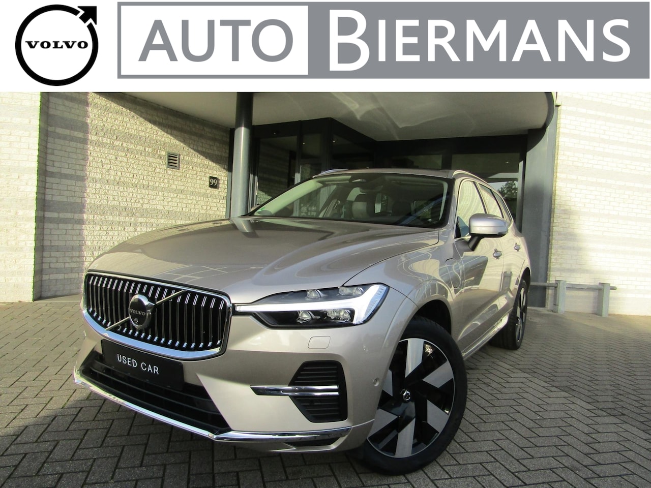 Volvo XC60 - T6 Plug-In Hybrid 350pk Aut AWD Ultimate Bright | Luchtv.| Bow. & . | Pan.dak | Headup - AutoWereld.nl