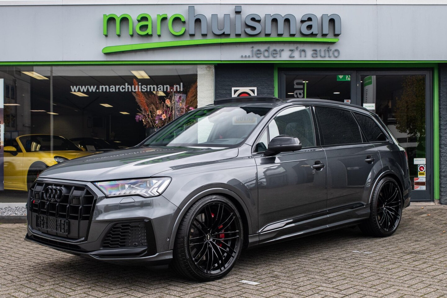 Audi SQ7 - Competition 4.0 TFSI V8 quattro ABT 7p / NWPRS 240K / PANO / VIERWIELSTURING - AutoWereld.nl