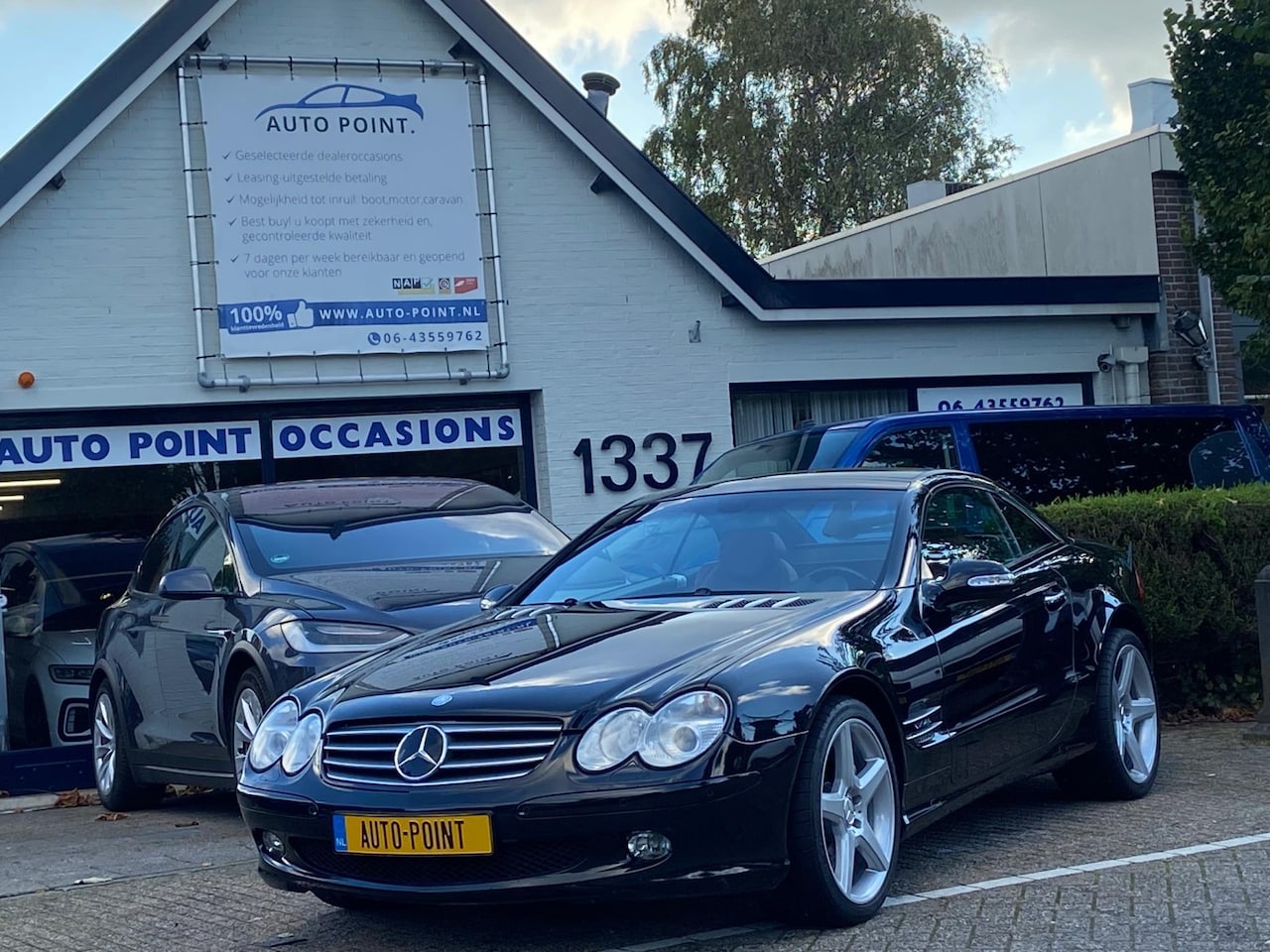 Mercedes-Benz SL-klasse Cabrio - 600 V12 DESIGNO/BRABUS/PANO/NL-AUTO - AutoWereld.nl