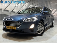 Ford Focus Wagon - 1.0 Turbo 126 PK EcoBoost Titanium Business SCHUIF-KANTEL DAK PANORMA LEER KEY-LESS NAVI C