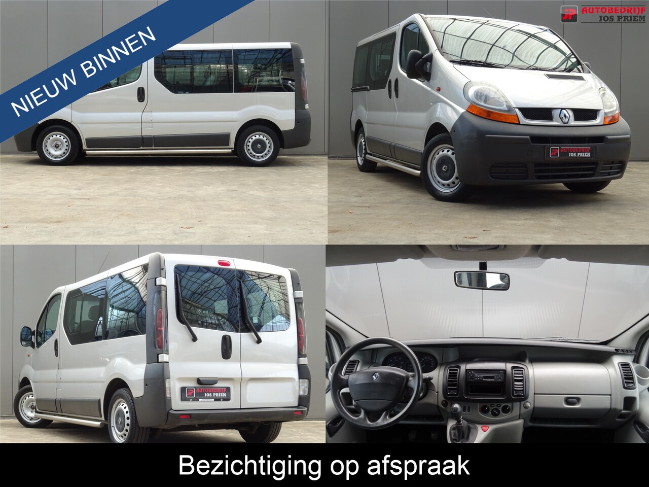 Renault Trafic Combi - 1.9 dCi L1H1 * 9 PERSOONS * VOLLE TANK !! - AutoWereld.nl