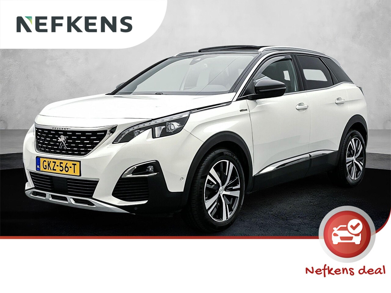 Peugeot 3008 - SUV GT Line 130 pk Automaat | Navigatie | Elektrisch Glazen Panoramadak | Achteruitrijcame - AutoWereld.nl