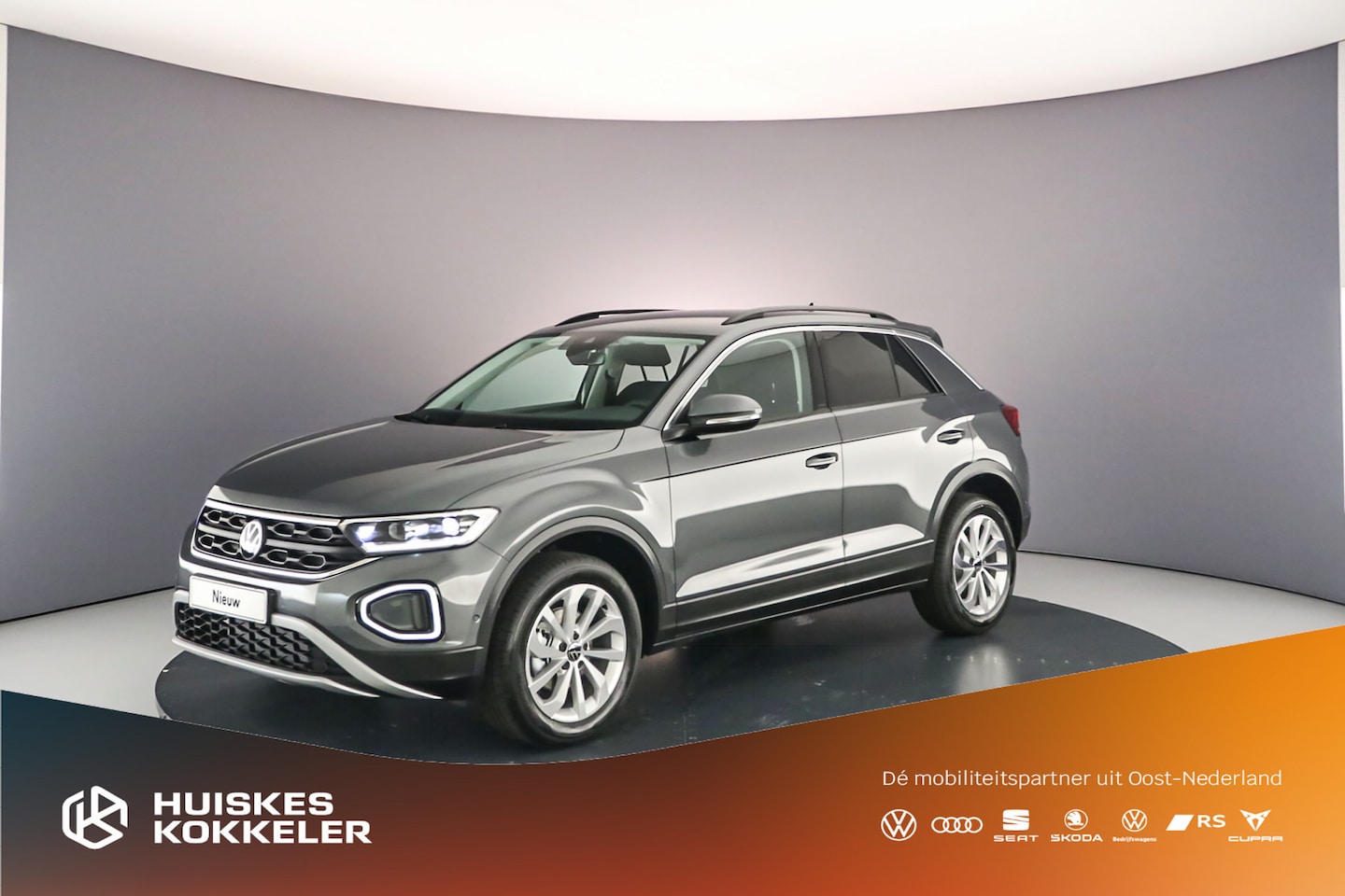 Volkswagen T-Roc - 1.5 TSI 150 7DSG Oranje Edition | 'App-Connect' draadloze smartphone integratie | 'App-Con - AutoWereld.nl