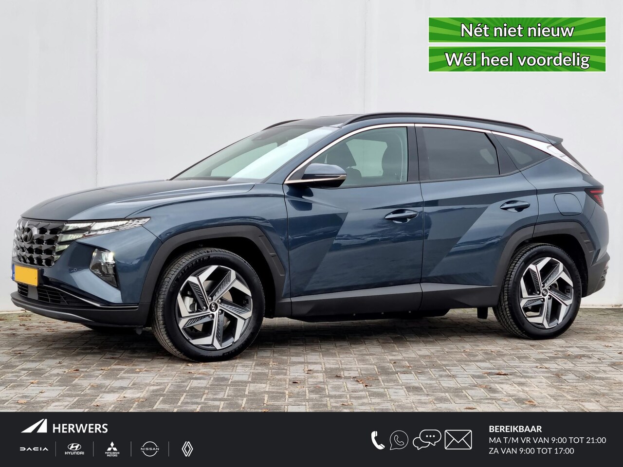 Hyundai Tucson - 1.6 T-GDI PHEV Comfort Smart 4WD Automaat / Plug-in / Navigatie / Elektrische Achterklep / - AutoWereld.nl