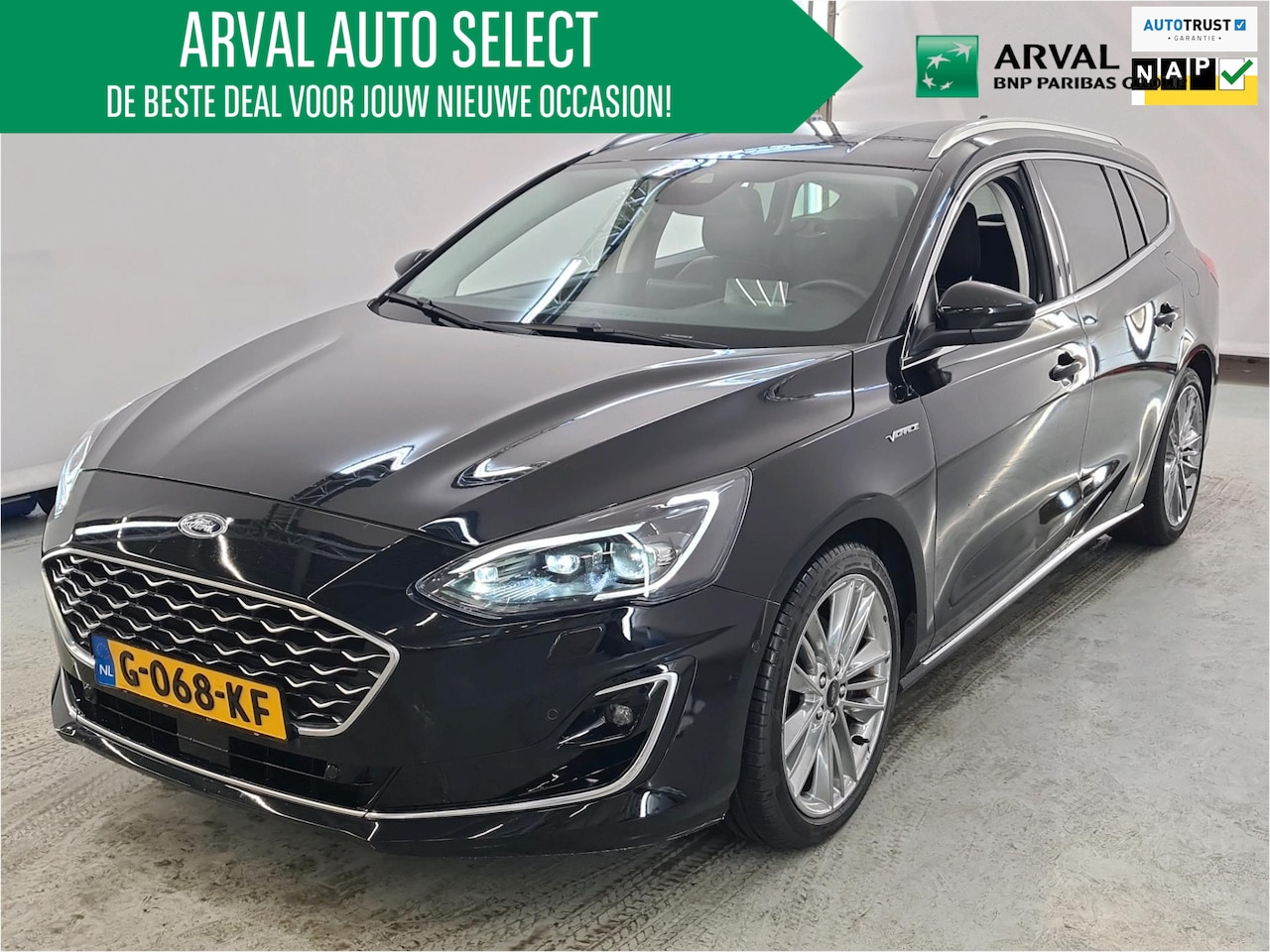 Ford Focus Wagon - 1.0 EcoBoost Vignale 125PK | Navi | PDC | Camera | Leer | LED | 1ste Eigenaar - AutoWereld.nl