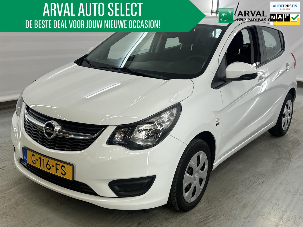 Opel Karl - 1.0 ecoFLEX 120 Jaar Edition | Airco | Cruise | 5 persoons | Lage km-stand! |Dealeronderho - AutoWereld.nl