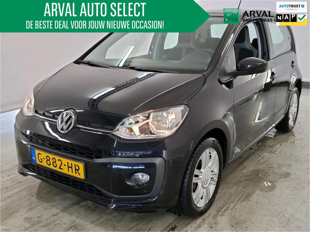 Volkswagen Up! - 1.0 BMT High Up! 60PK | PDC | Climate | 5-Deurs | LAGE KM-STAND | 1ste Eigenaar - AutoWereld.nl