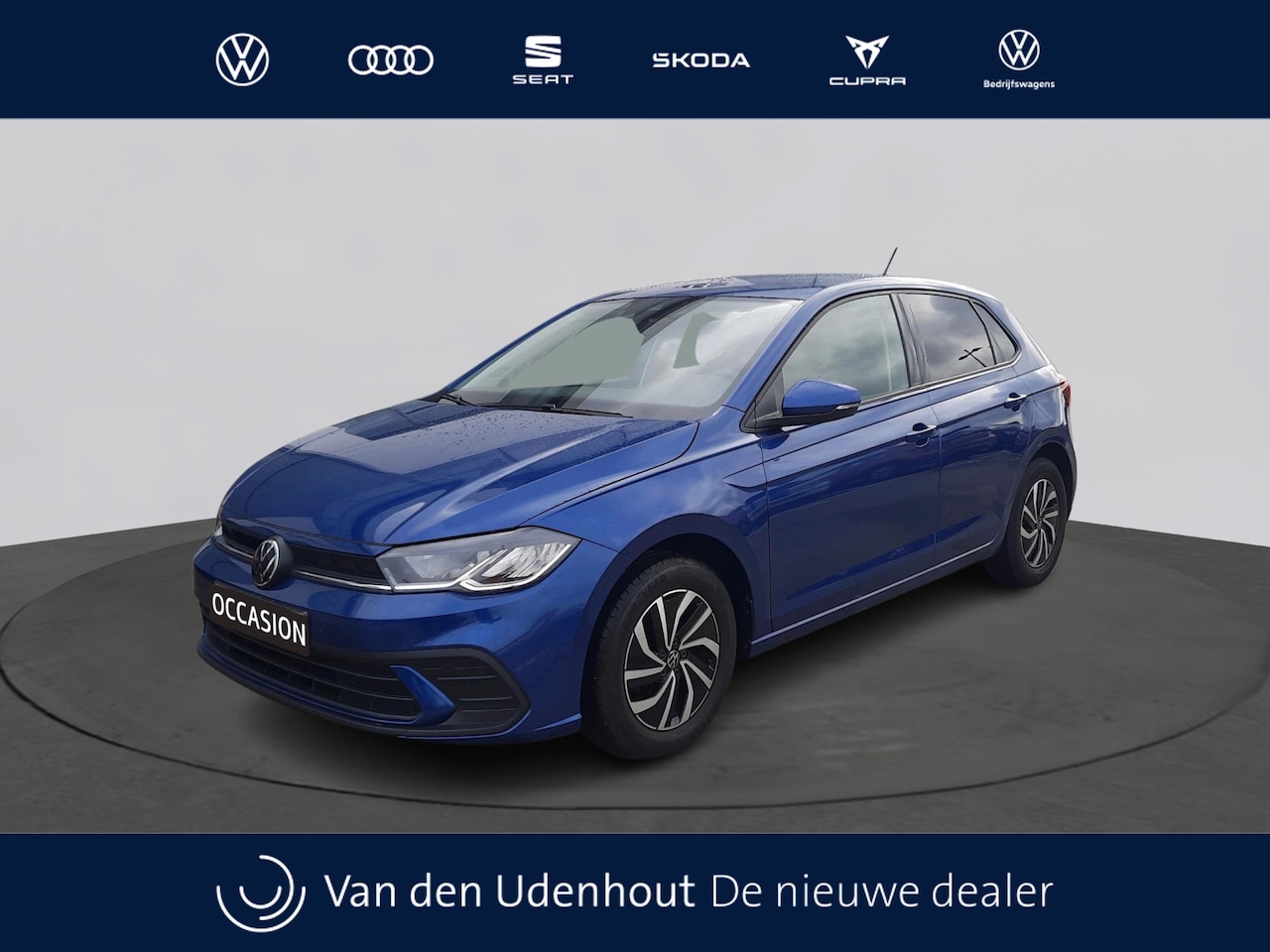 Volkswagen Polo - 1.0 TSI 95pk Life Multimedia | Privacy Glass / Navigatie / Parkeersensoren - AutoWereld.nl