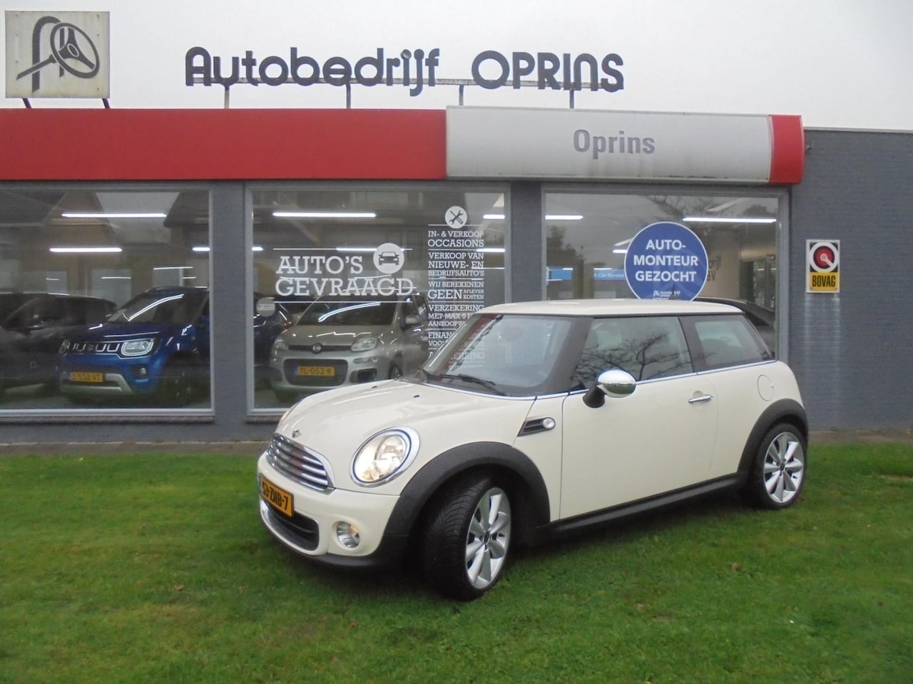 MINI One - Mini 1.6 Kite White 3drs, Airco, Navigatie, NL-Auto. - AutoWereld.nl