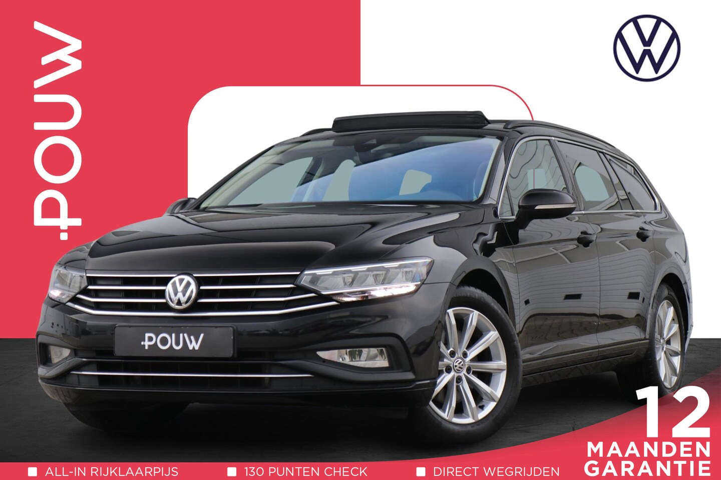 Volkswagen Passat Variant - 1.6 TDI 120pk Comfort Business | Navigatie | Stoelverwarming |  Panoramadak | App Connect - AutoWereld.nl