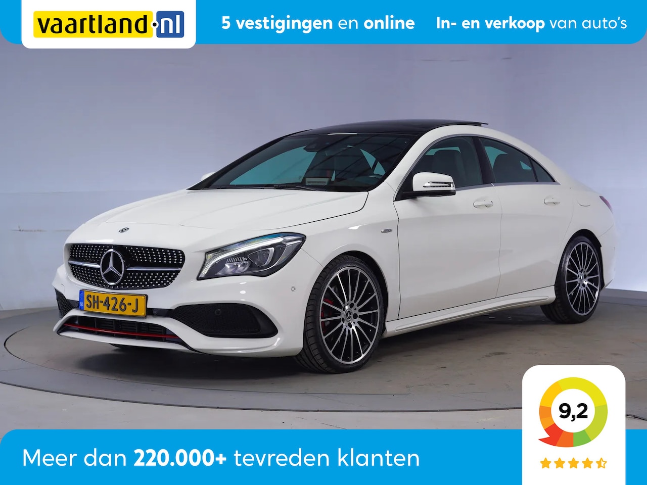 Mercedes-Benz CLA-Klasse - 250 Prestige 218PK [ Panoramadak Camera Leder - AutoWereld.nl