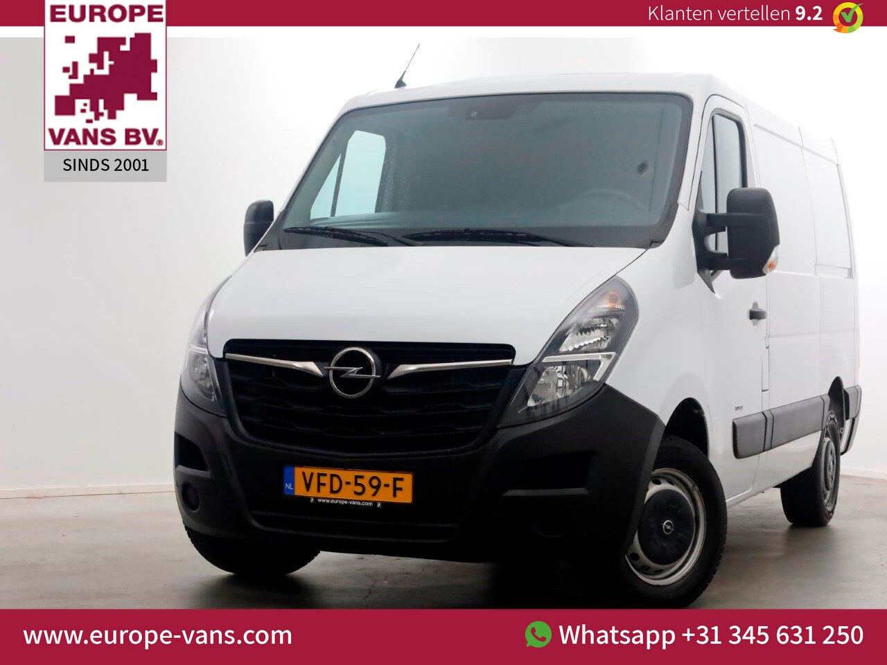 Opel Movano - 2.3 Turbo 180pk L1H1 Automaat Airco 01-2020 - AutoWereld.nl