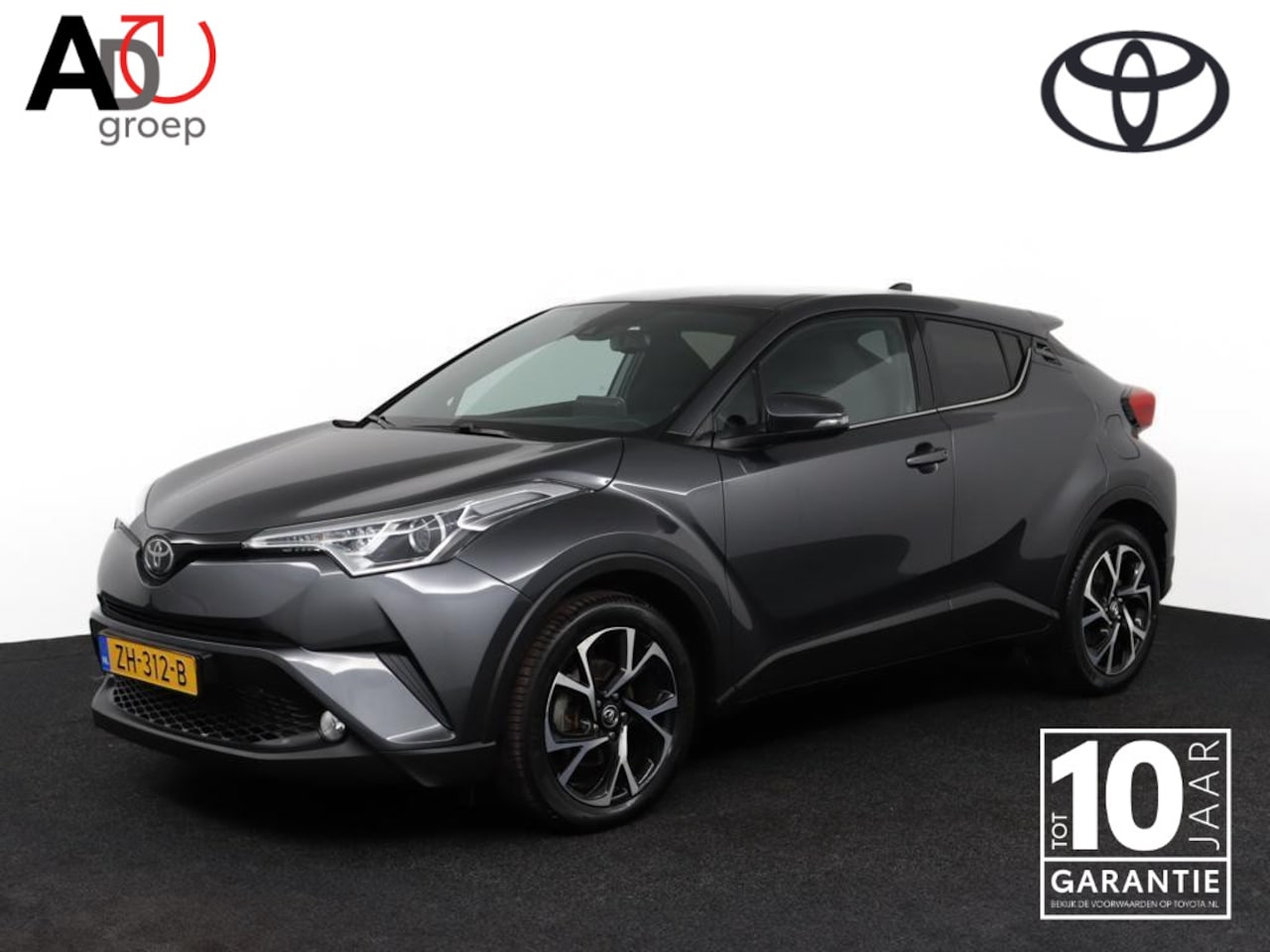 Toyota C-HR - 1.2 Dynamic | Automaat | 1100 KG Trekgewicht | Navigatie | Adaptive Cruise Control | - AutoWereld.nl