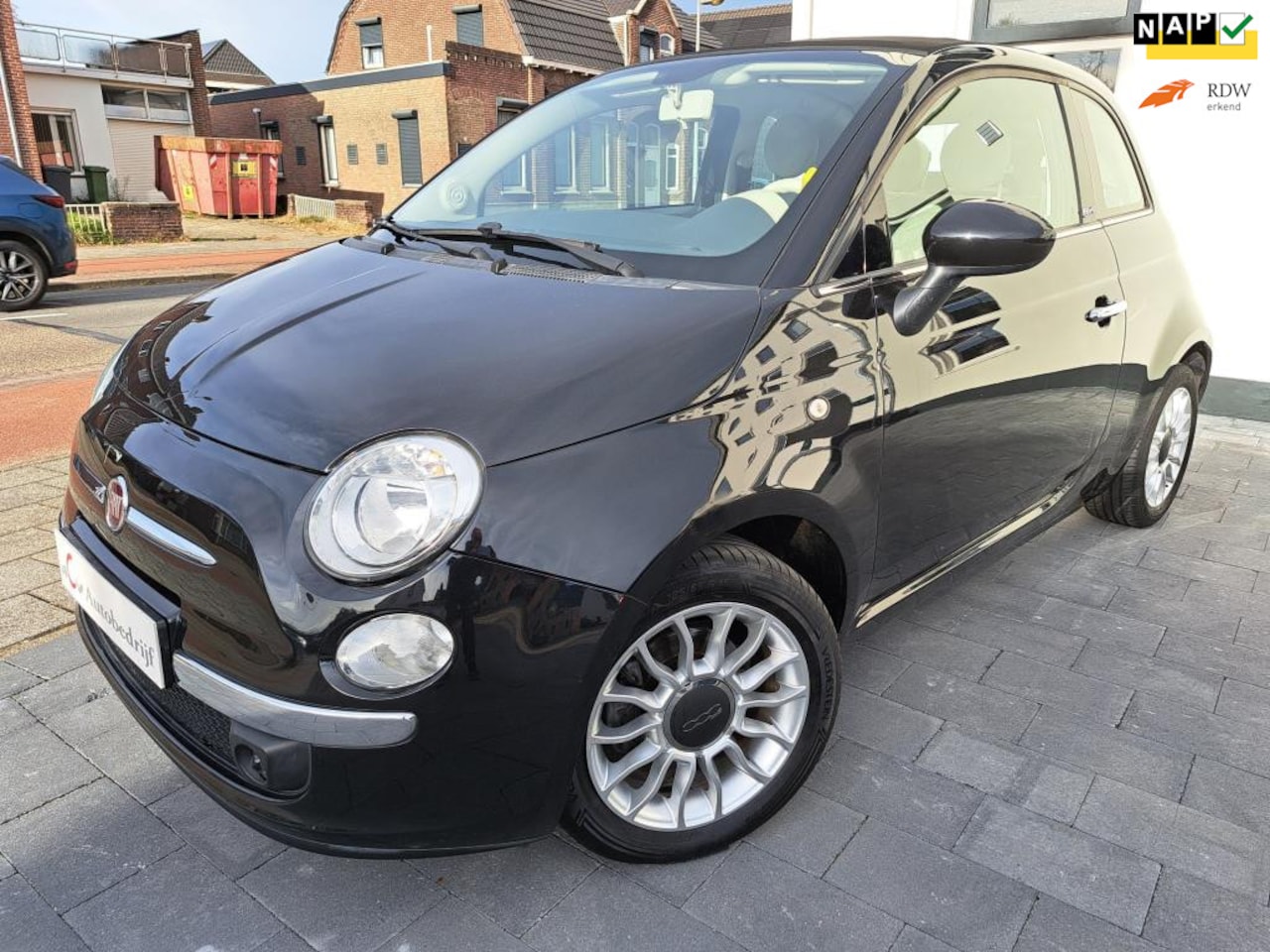 Fiat 500 C - 0.9 TwinAir Rock SUPER ZUINIG CABRIO AIRCO ECC. ORIGINELE KM PERFECTE STAAT - AutoWereld.nl