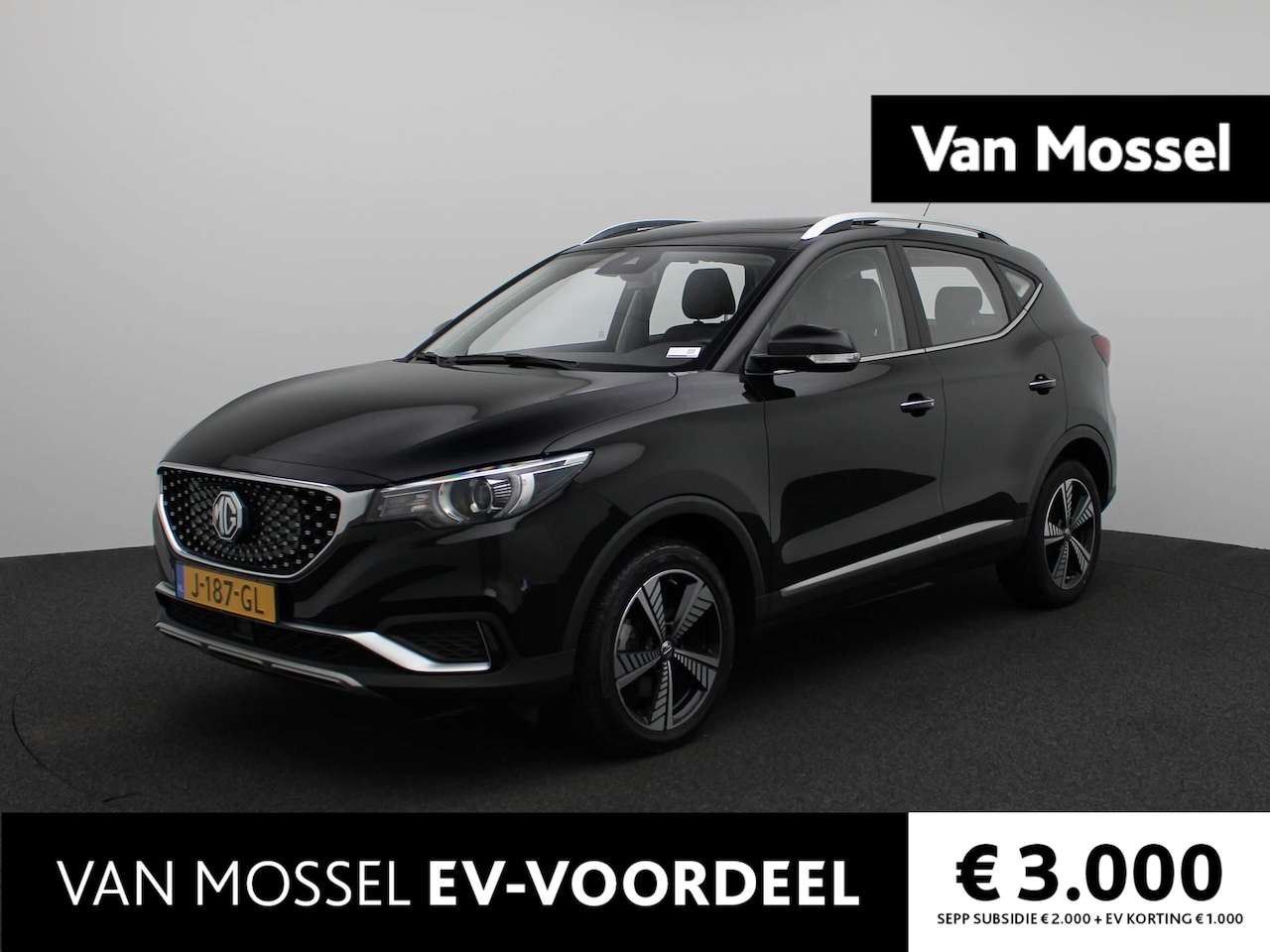 MG ZS - EV Luxury 45 kWh | Leder | Navi | Cam | Airco | Schuifdak | PDC | LMV | - AutoWereld.nl