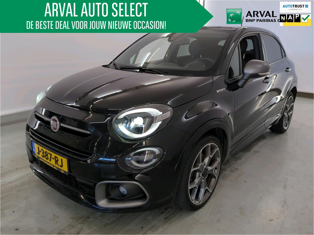 Fiat 500 X - 1.3 GSE Sport 150PK | Cruise | PDC | Camera | Navi | LED | Pano | Dealeronderhouden | 1ste - AutoWereld.nl