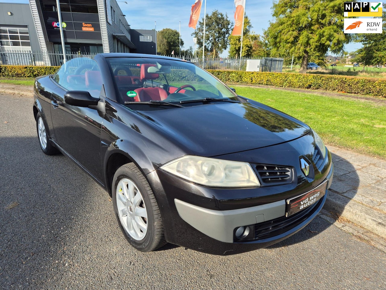 Renault Mégane coupé cabriolet - 1.6-16V Dynamique leer airco - AutoWereld.nl