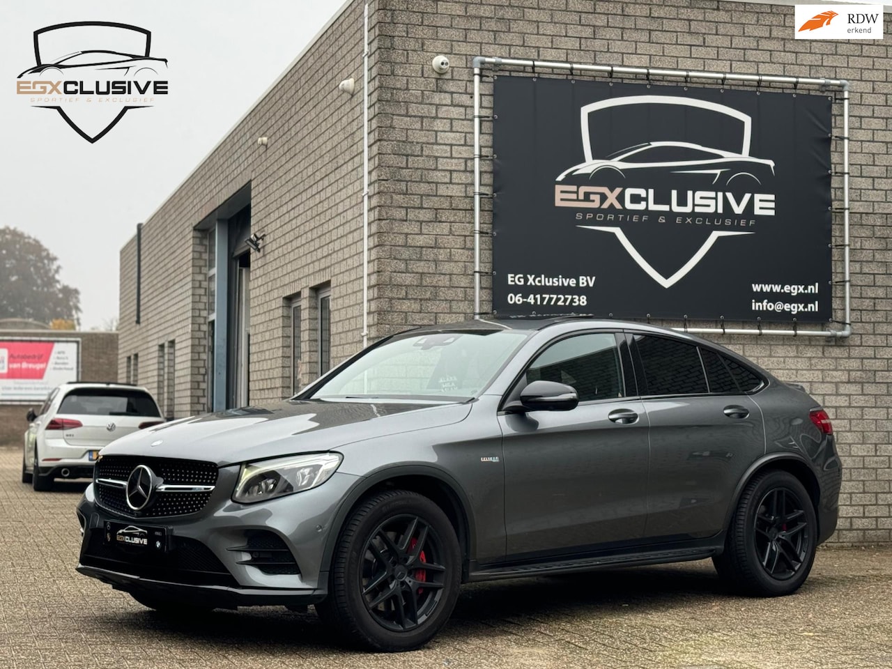 Mercedes-Benz GLC-klasse Coupé - AMG 43 4MATIC Pano/Burmester/Memory/NAP - AutoWereld.nl