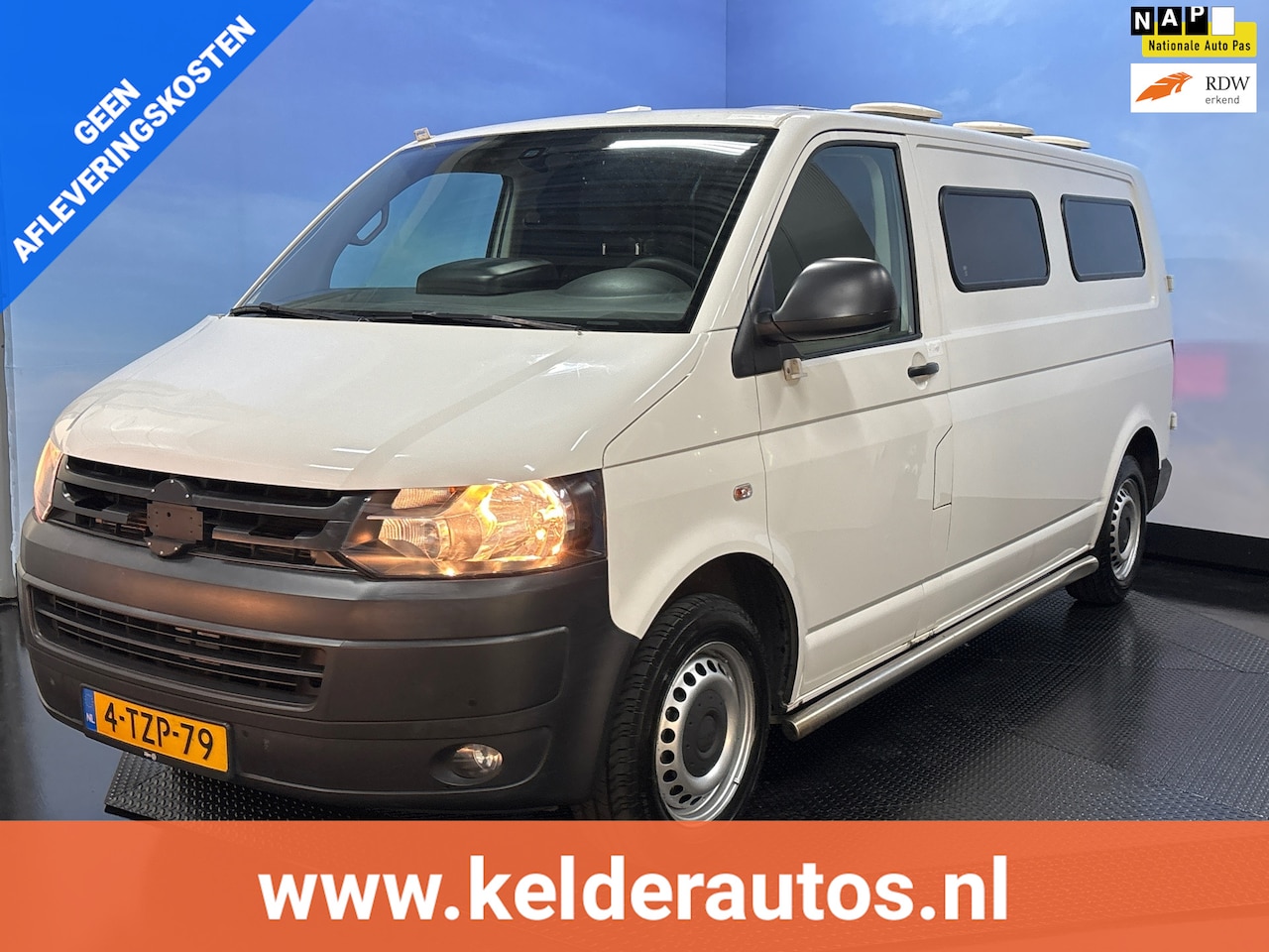 Volkswagen Transporter Kombi - 2.0 TDI L2H1 Trendline Camperklaar!! AUTOMAAT!! 8-persoons - AutoWereld.nl