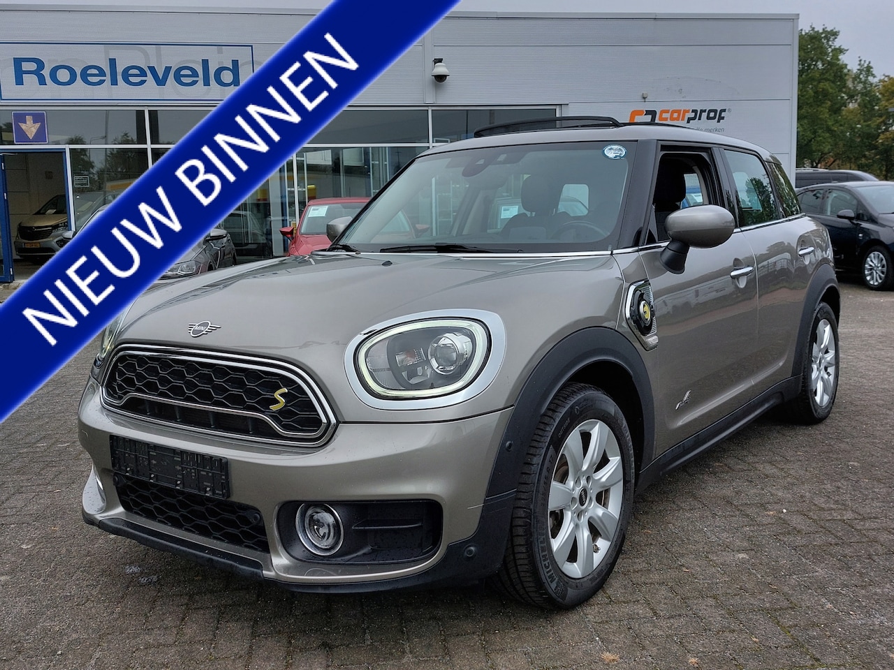 MINI Countryman - Mini 2.0 Cooper SE ALL4 PHEV Pepper Business-Pack | Navi | Clima | Cruise | Head-Up | Pano - AutoWereld.nl