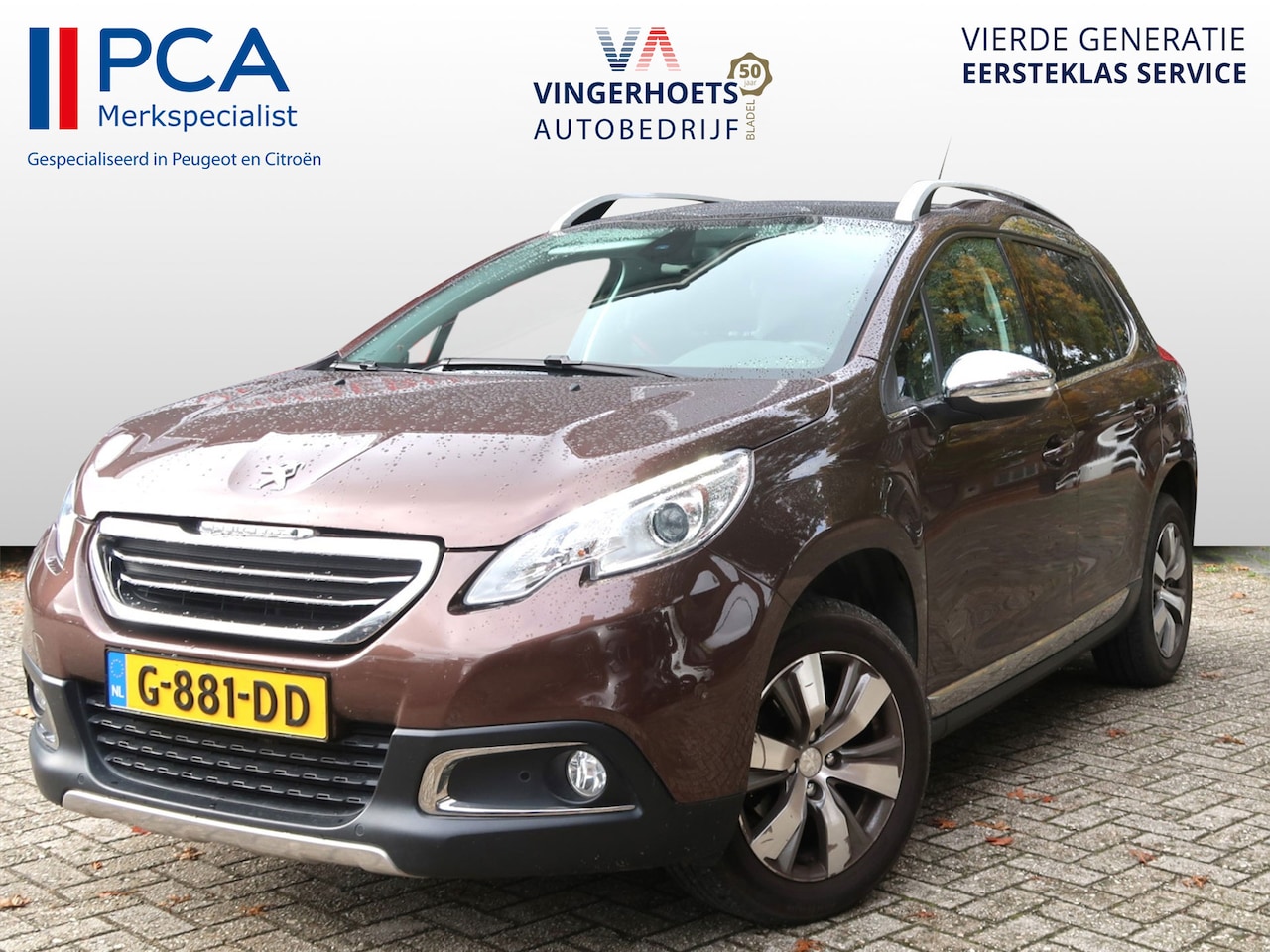 Peugeot 2008 - Hele luxe Benzine uitvoering en top onderhouden. Luxe benzine uitvoering * Navigatie * Pan - AutoWereld.nl