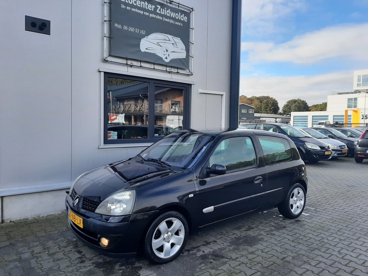 Renault Clio - 1.6-16V Initiale clima cruise leer  navi xenon - AutoWereld.nl