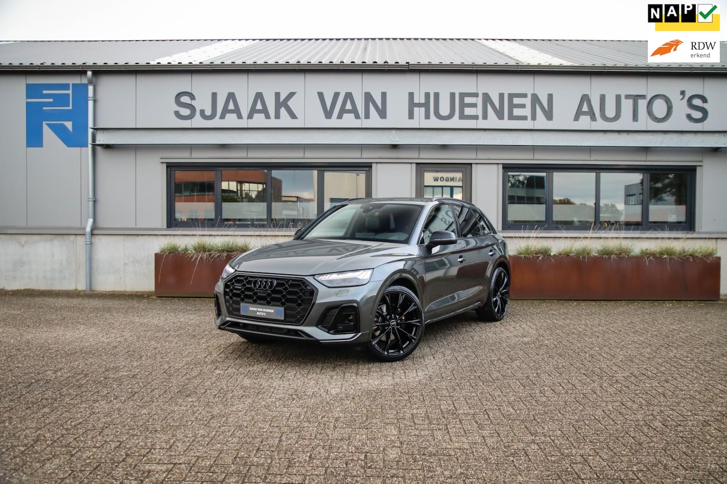 Audi Q5 - 50 TFSIe Quattro Competition Pro Line S S-Line 299pk Automaat! NIEUW MODEL|Luchtvering|Vir - AutoWereld.nl