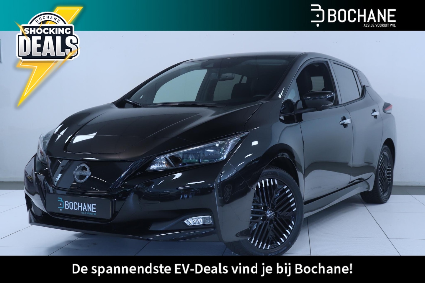 Nissan LEAF - 39 kWh N-Connecta NU MET BI-DIRECTIONELE LADER, GEBRUIK UW LEAF ALS THUISACCU! NAV | 360 C - AutoWereld.nl