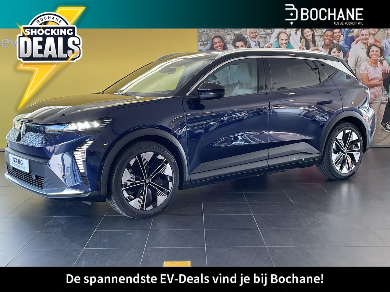 Renault Scenic E-Tech - EV87 long range techno |SOLARBAY PANORAMADAK|PACH HARMAN KARDON|PACK COMFORT PREMIUM| - AutoWereld.nl