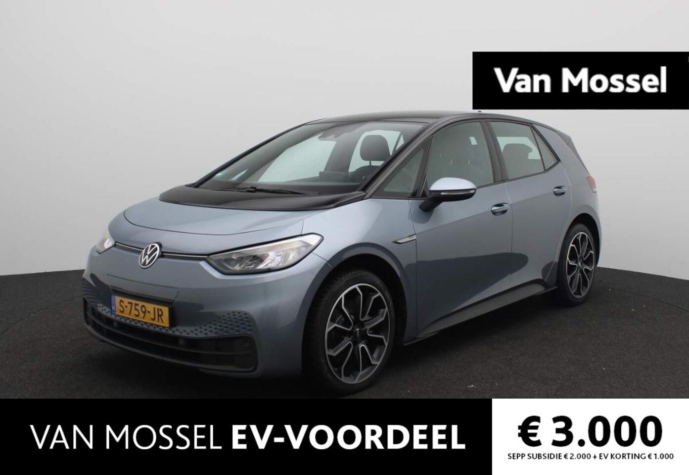 Volkswagen ID.3 - Pro 58 kWh | NAVIGATIE | ADAPTIVE CRUISE CONTROL | LED KOPLAMPEN | 18'' VELGEN | PARKEEREN - AutoWereld.nl