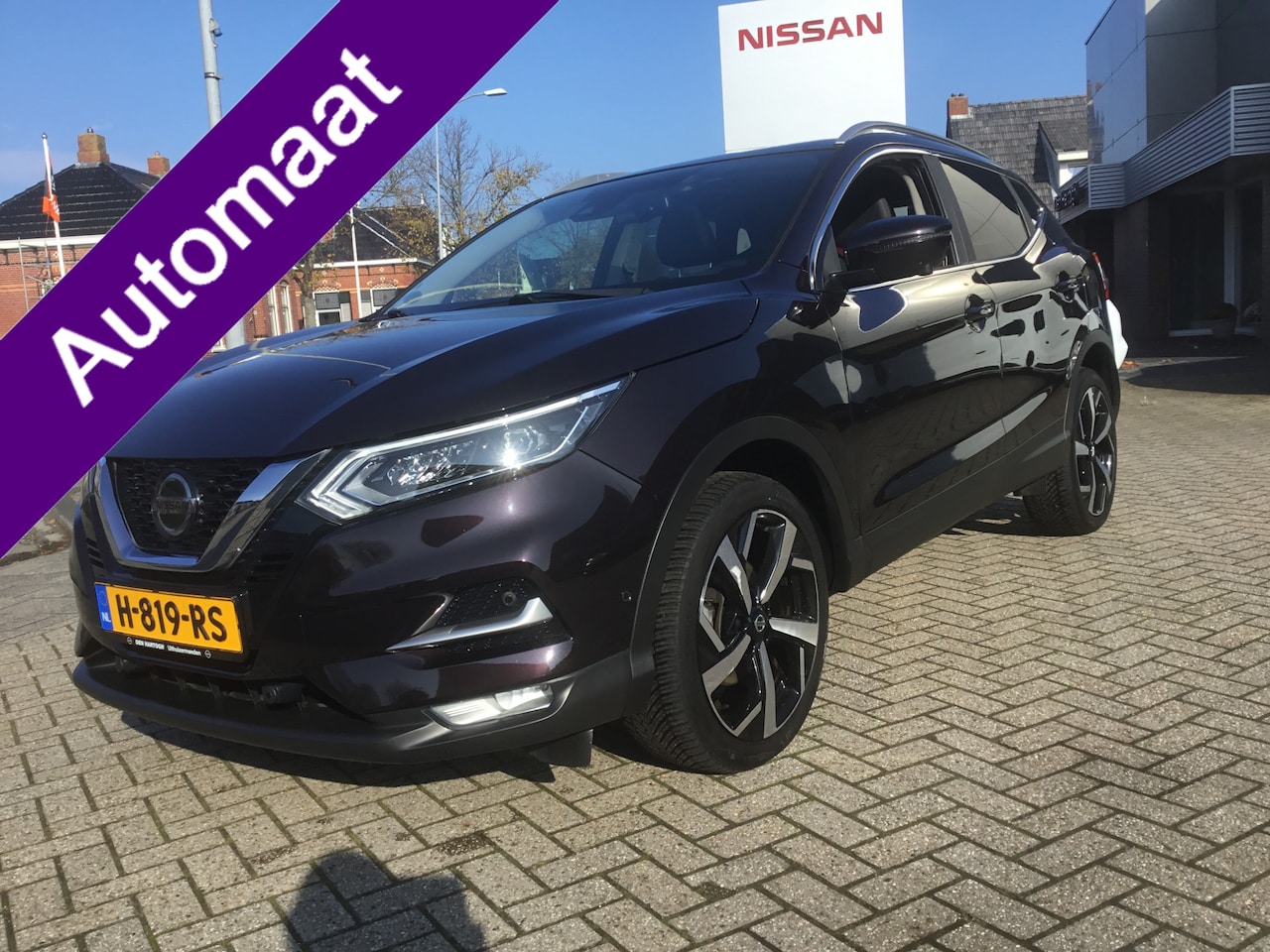 Nissan Qashqai - 1.3 DIG-T 160 DCT Tekna+Panodak - AutoWereld.nl