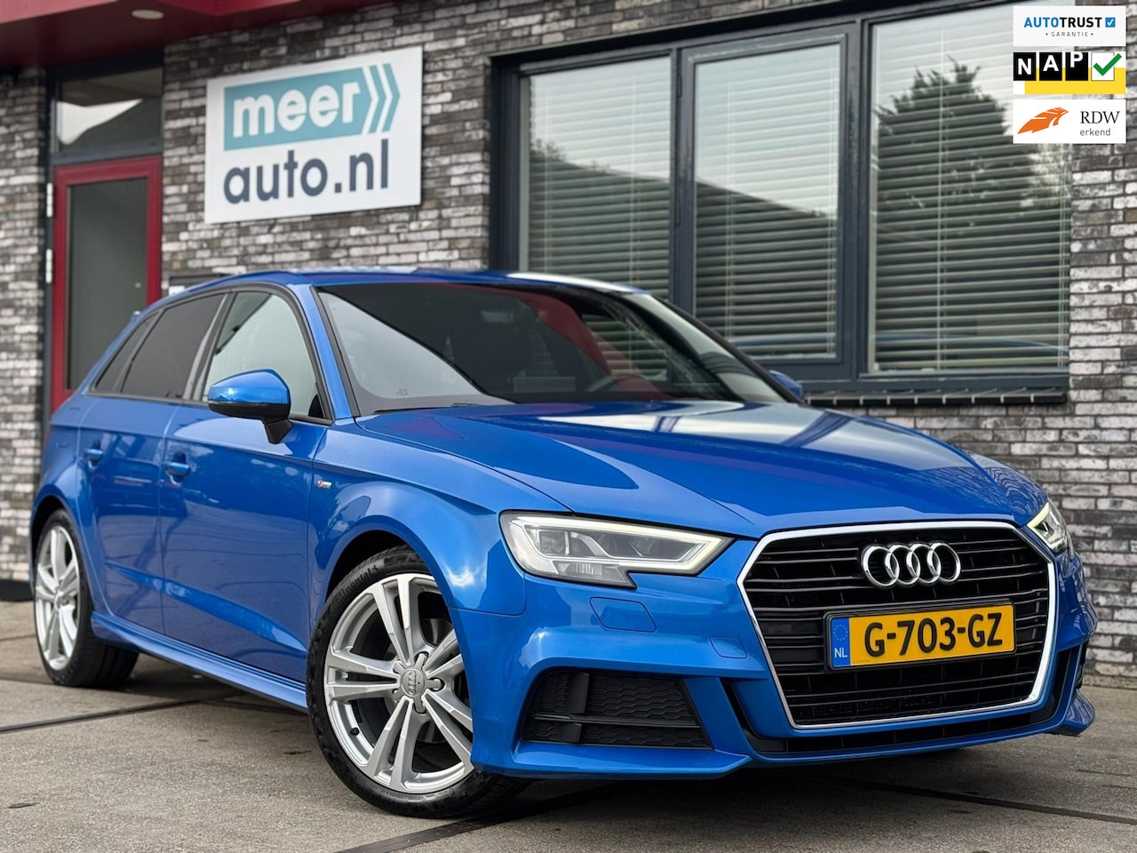 Audi A3 Sportback - 35 TFSI CoD S-LINE VOL! VIRTUAL l B&O l KEYLESS l STANDKACHEL l TREKHAAK l OR.NL l DEALER - AutoWereld.nl