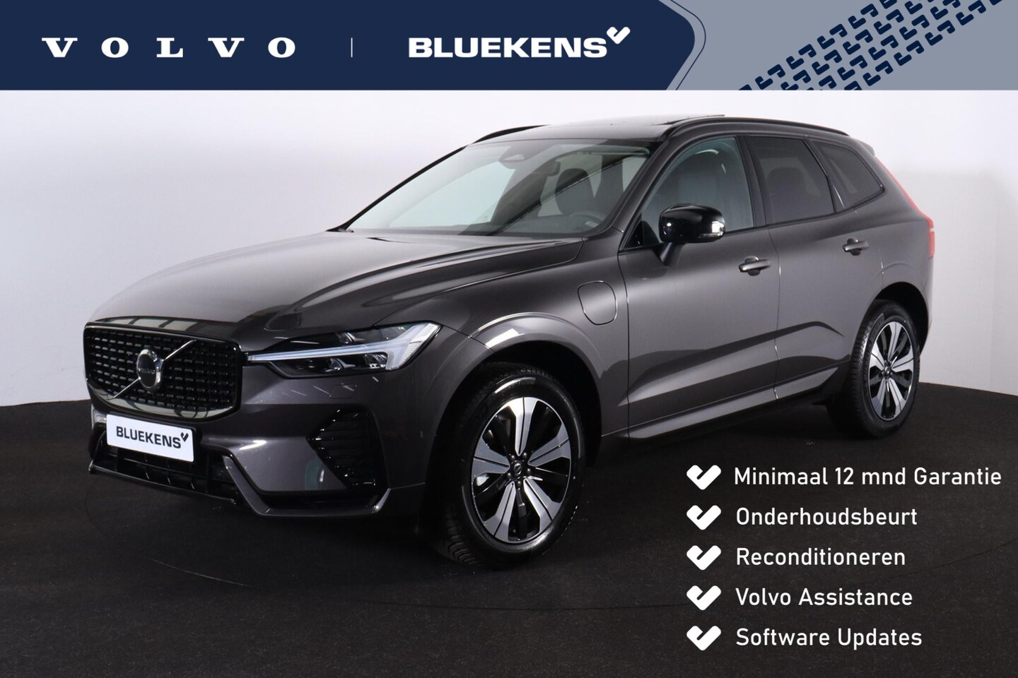 Volvo XC60 - Recharge T6 AWD Plus Dark - LONG RANGE - Panorama/schuifdak - IntelliSafe Assist & Surroun - AutoWereld.nl