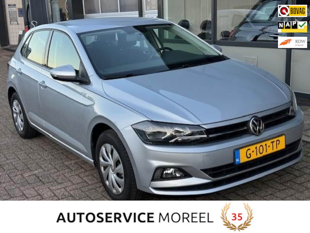 Volkswagen Polo - 1.0 TSI Comfortline 1.0 TSI Comfortline, Navi, Apple carplay, airco. - AutoWereld.nl