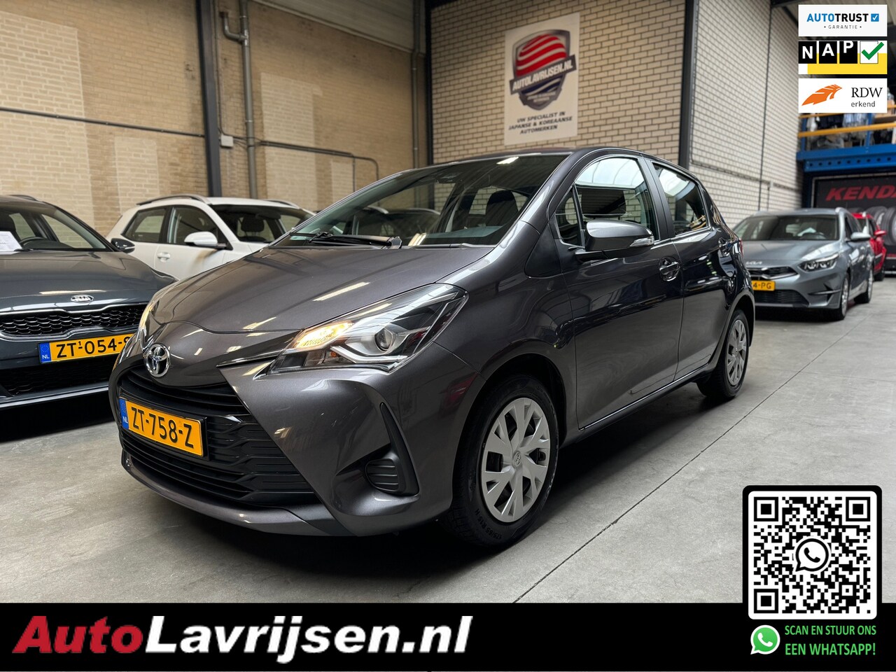 Toyota Yaris - 1.5 VVT-i ACTIVE 4 CYLINDER MOTOR NAVIGATIE / CAMERA 6 BAK CRUISE NL AUTO NAP!! - AutoWereld.nl